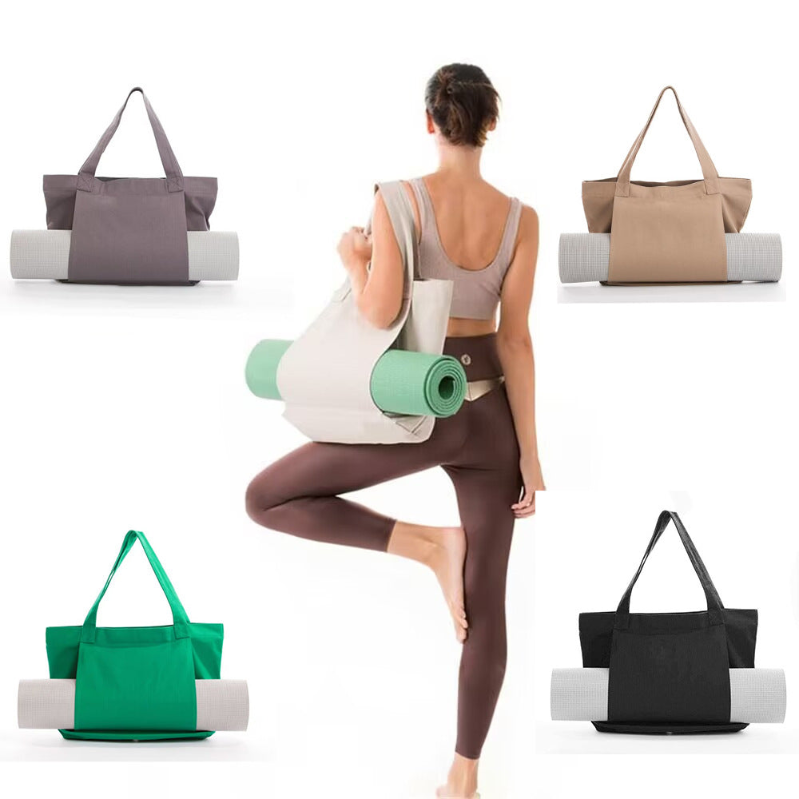 Top-Rated Canvas Yoga Mat Bag | Lightweight Shoulder Tote for Outdoor Exercise & Travel