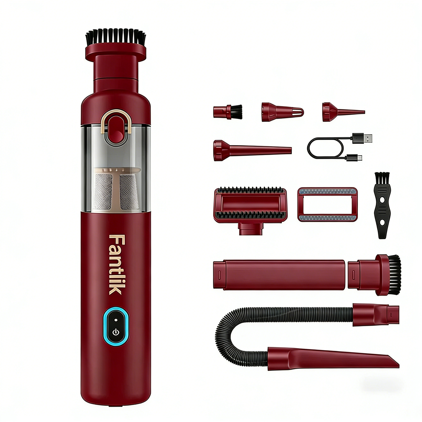 🔥Portable Handheld Vacuum – Cordless for Car & Home