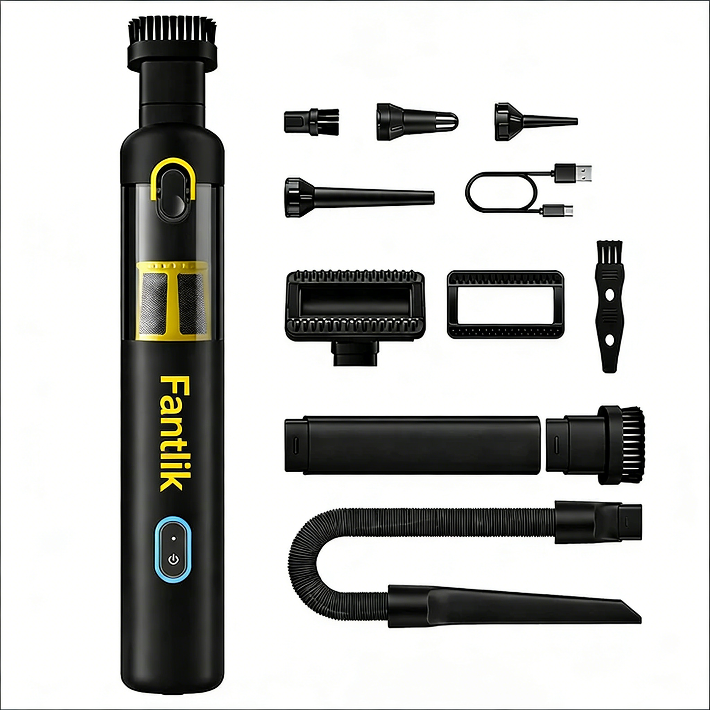 🔥Portable Handheld Vacuum – Cordless for Car & Home