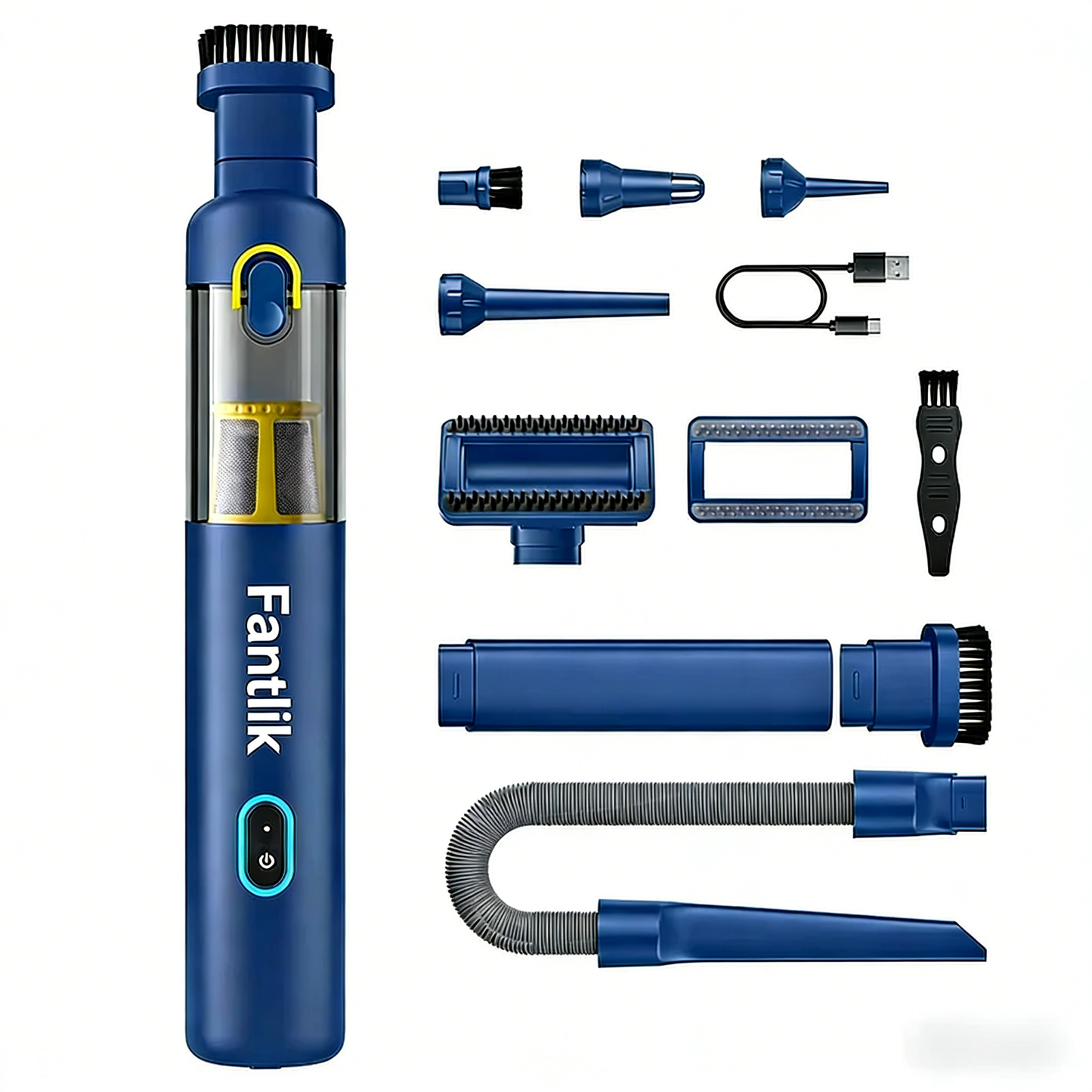 🔥Portable Handheld Vacuum – Cordless for Car & Home