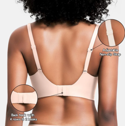 Final 3 hours 60% off:Crafted for Comfort：Wireless Womens Comfortable Bras