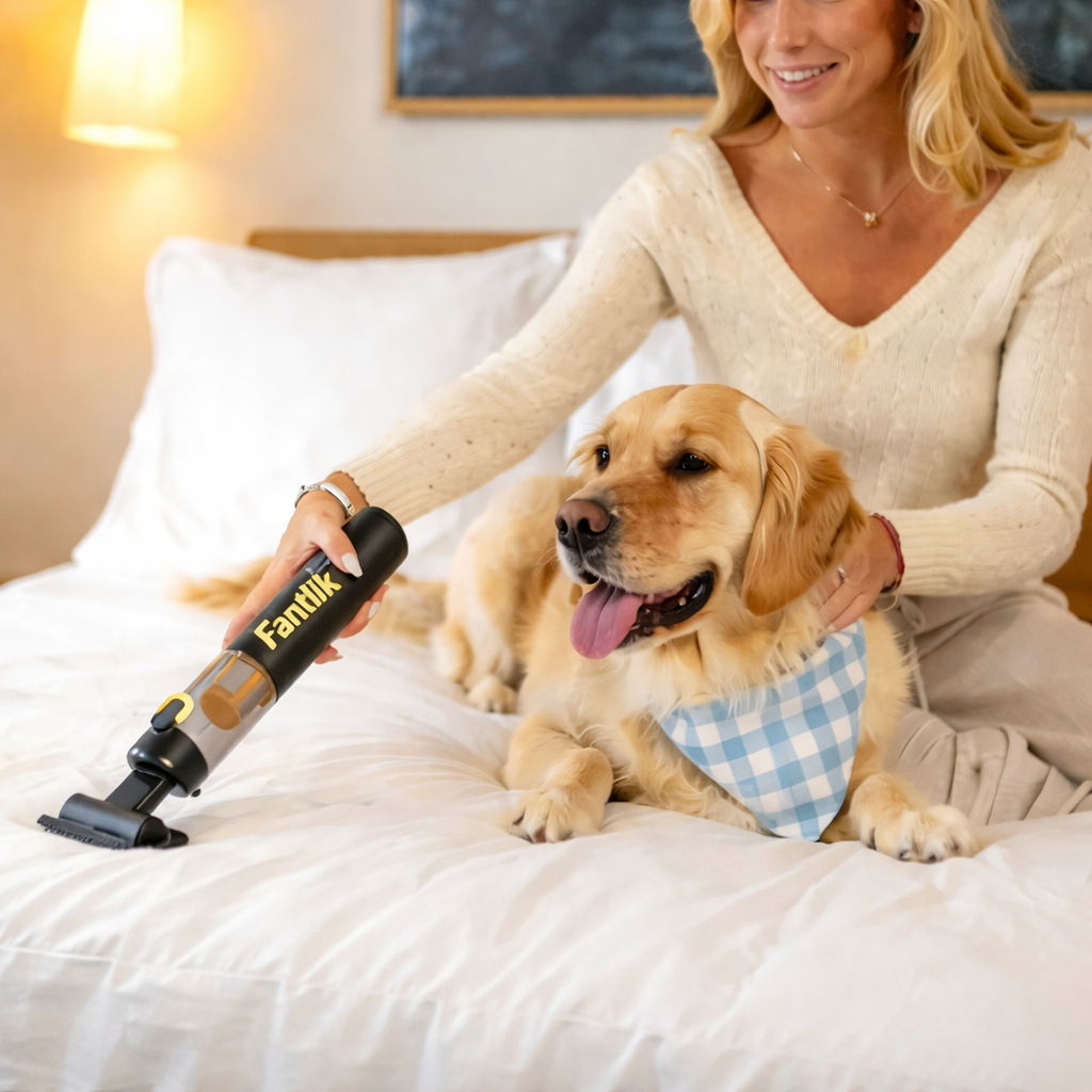 🔥Portable Handheld Vacuum – Cordless for Car & Home