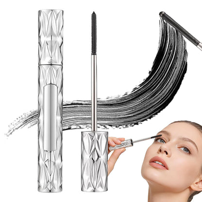 Eyelash Primer, Tubular Eyelash Primer, 2026 New Steel Tube Mascara Primers, Volumizing Mascara for Daily Makeup, Metal Wand Mascara Black for Women