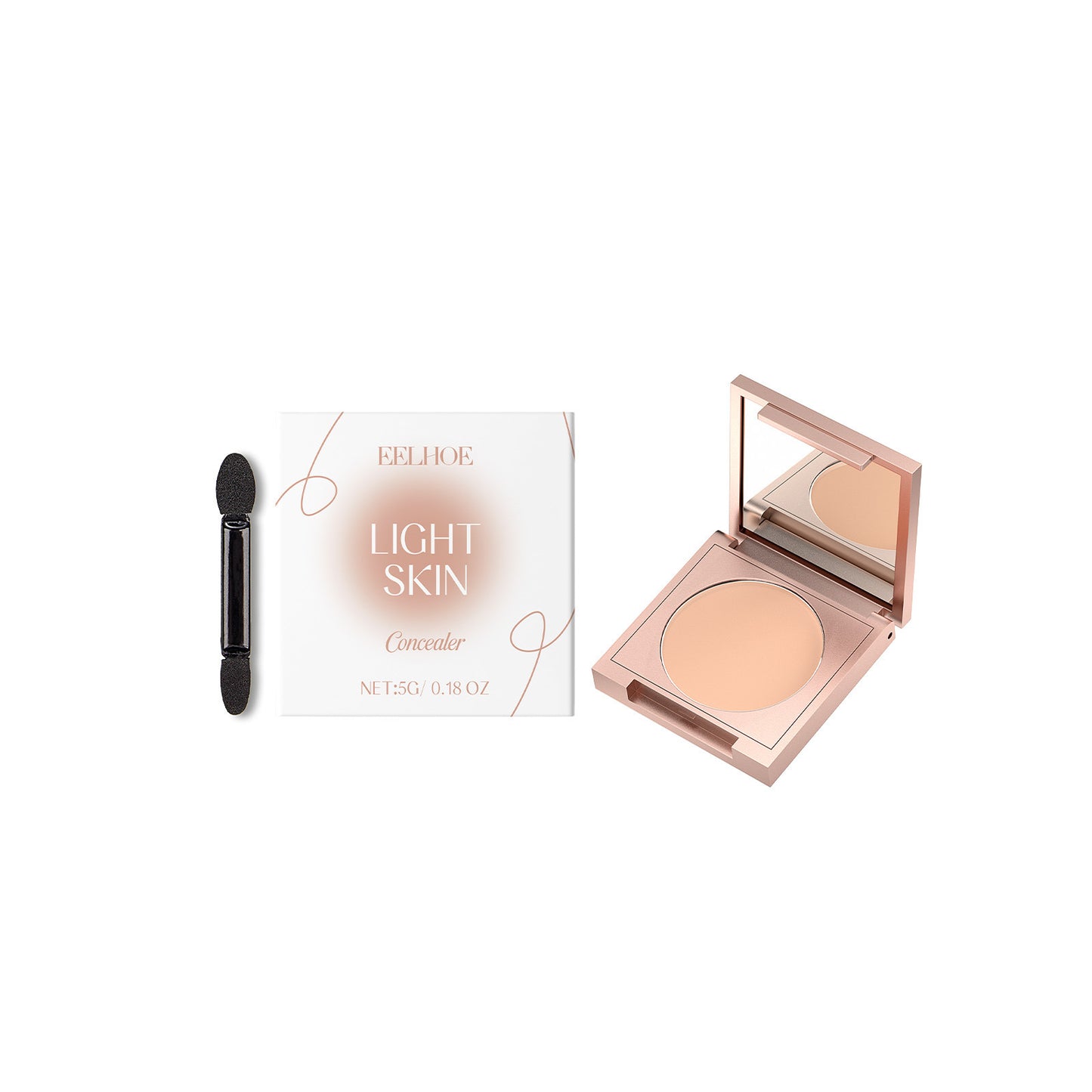 Lightweight, Long-Lasting & Flawless Finish Glow Concealer | Buildable Coverage, Skin-Perfecting