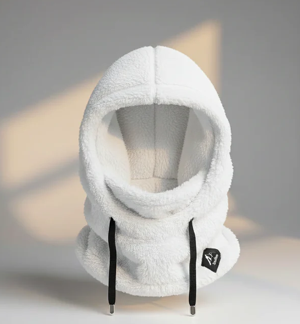 Velvet Sherpa Hood Ski Mask Wind-Resistant Balaclava Winter Fleece Ski Mask for Men and Women